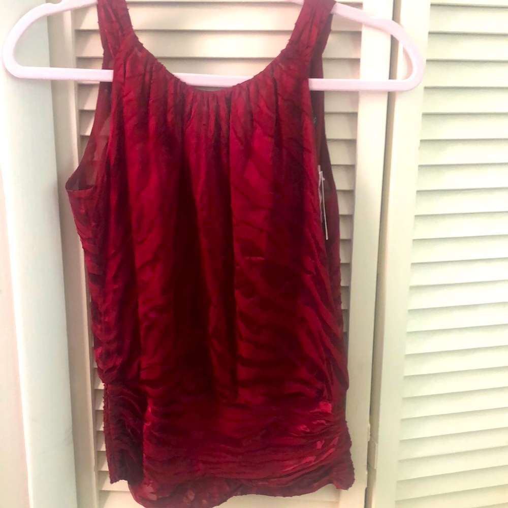 White House black market dressy top small